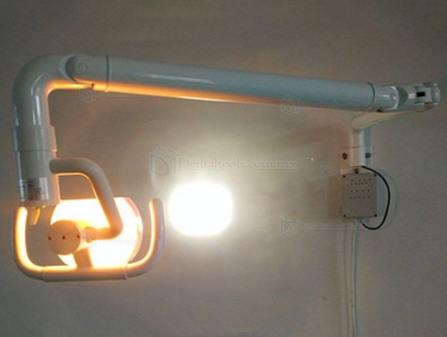 50W Lámpara Operatoria LED Oral Luz Halógena Dental De Pared